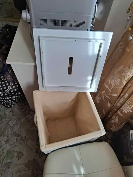 Photo of free White Laundry Wicker Basket (Crofton Park, Brockley) #2