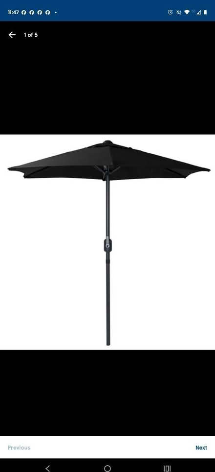 Photo of Parasol needed for communal area (Stretford M32) #1