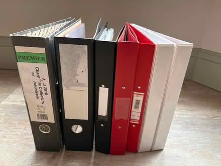 Photo of free Ring binders (Scarborough YO12) #1