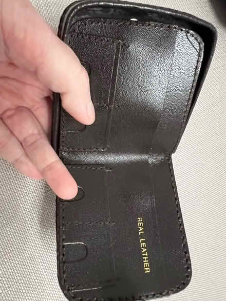 Photo of free New leather coin purse/change tray (Westbrook WA5) #3
