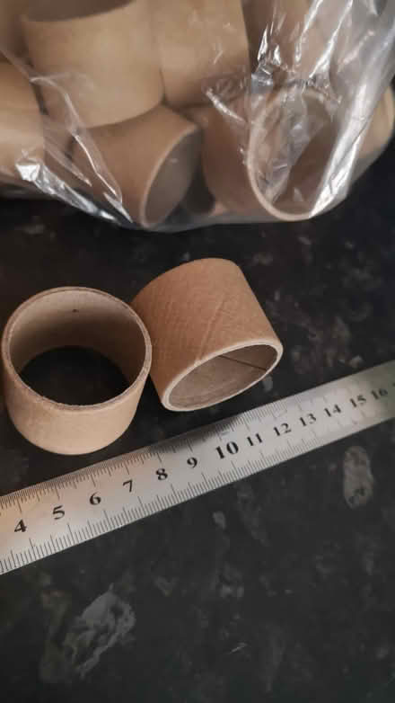 Photo of free Plasticand cardboard rings (DN21, Gainsborough) #2