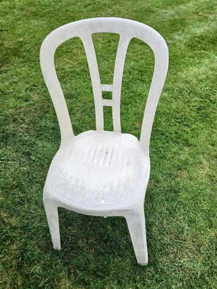 Photo of free plastic garden chairs (West Bridgford NG2) #1
