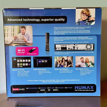 Photo of free Humax HDR-2000T 1TB Smart Freeview HD TV Recorder (Chaddesden DE21) #3