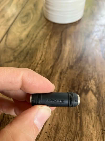 Photo of free 3.5 mm coupler, female to female (Crestwood, NW DC) #1