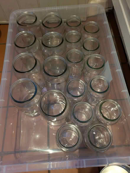 Photo of free Glass jars with lids (Milford DE56) #1
