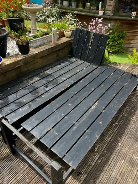 Photo of free Plastic outdoor table (Mumbles SA3) #2