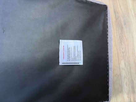 Photo of free Ikea Sofa with matching footrest with fire labels (Twerton BA1) #4