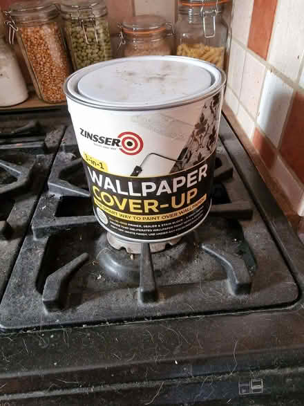Photo of free Zinsser Wallpaper Cover-up paint (Chirk Bank LL14) #1