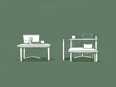 Photo of Two Office Desks (Aylesford Common ME5) #1