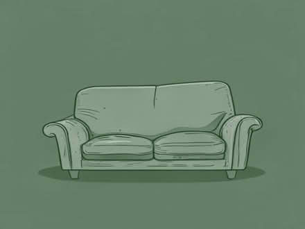 Photo of free 2 seater brown leather recllining sofa (Longthorpe PE3) #1