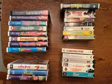 Photo of free Assorted VHS Tapes (Palenville, NY) #1