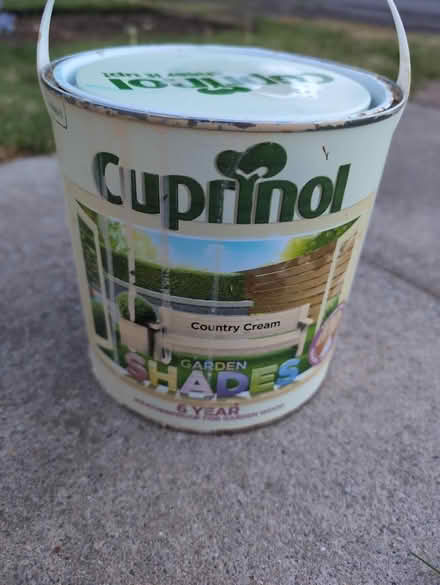 Photo of free Cream garden wood paint (Calcot RG31) #1