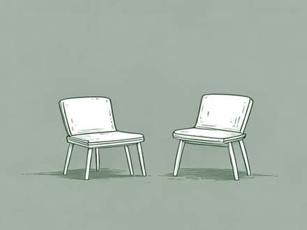 Photo of 2 chairs suitable for a 12 year old and 9 year old child ple (Woodhouses M33) #1