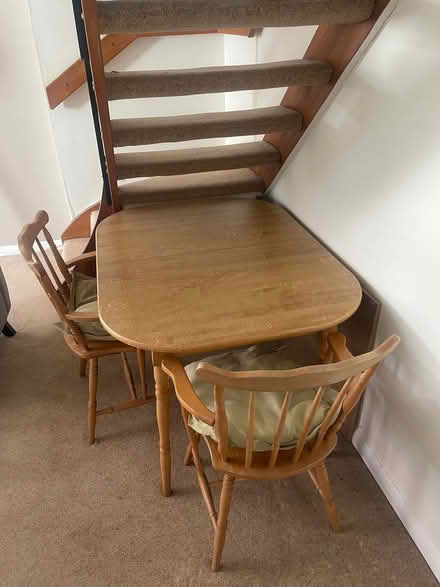 Photo of free Dining table and 2 chairs (Knaresborough HG5) #2