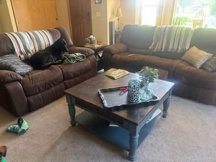 Photo of free 3 piece reclining sectional (Southeast Kennewick) #1