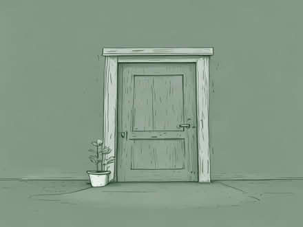 Photo of Garden door (Loughborough LE11) #1