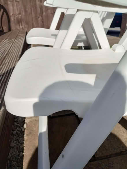 Photo of free Plastic outdoor chairs (Tarleton PR4) #2