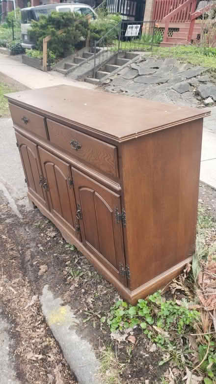 Photo of free Wood Buffet - Vintage Furniture (Greenwood station) #2