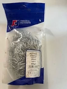 Photo of free Staples for netting (White Cross LA1) #1