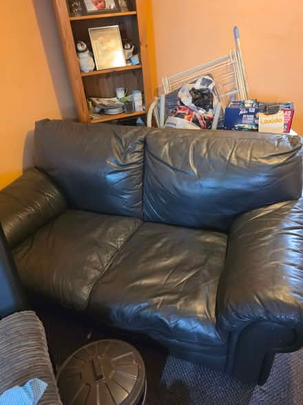 Photo of free Black sofa (New Wortley LS12) #1