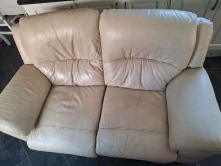 Photo of free Two and three Seater Leather sofa (Fairhaven FY8) #1