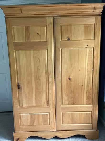 Photo of free Wood Armoire with pull out desk (Yorktown, NY) #2