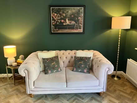 Photo of free Chesterfield Style 2-Seater Sofa with Button Back Detail (Chilton OX11) #1