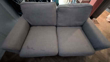 Photo of free Grey sofa 2-seater (Canonbury N1) #1