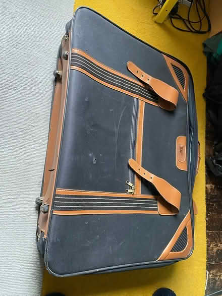 Photo of free Large vintage suitcase (Iffley OX4) #1