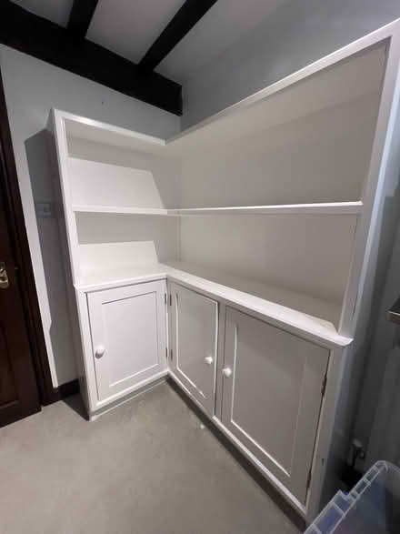 Photo of free Freestanding solid wood shelves and cupboards (Wooton SY11) #1