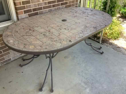 Photo of free Patio table (Libertyville, IL) #1