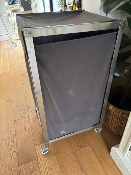Photo of free Grey IKEA laundry basket on wheels (Giffnock G46) #4