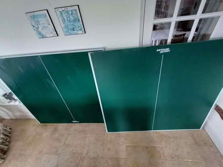 Photo of free A 3/4 size snooker table and table tennis table (Badgeworth GL51) #2