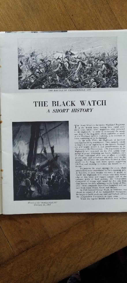 Photo of free Booklet about the Black Watch (Kennington OX1) #2