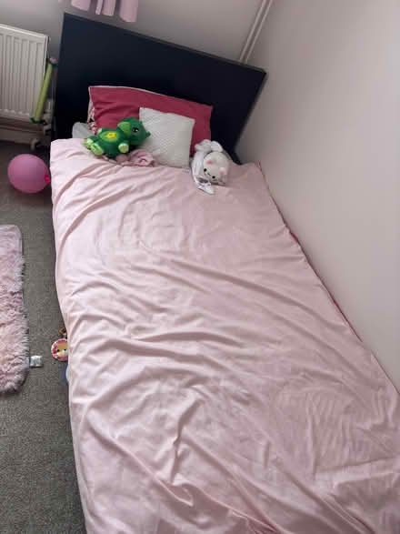 Photo of free Single bed with mattress (Cotton End MK45) #3