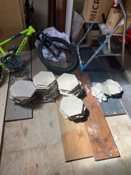 Photo of free Hexagon tiles (Chingford E4) #1