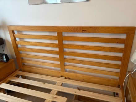Photo of free Double bed frame with drawers (Upper Street, Islington, N1) #2