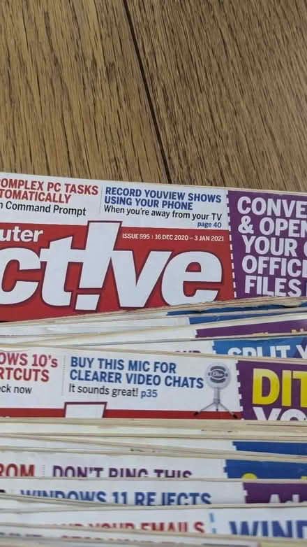 Photo of free Some more! Computer Active Mags (OX25 Steeple Aston) #1