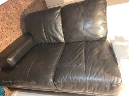 Photo of free Brown Leather Sofa Set (Kimberworth S61) #1