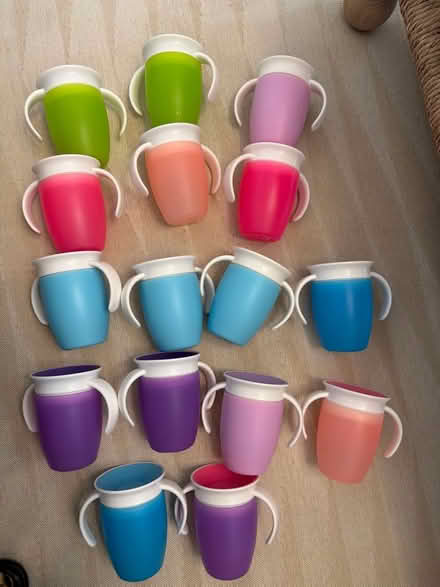 Photo of free X16 toddler drinking cups (South Kensington W8) #1