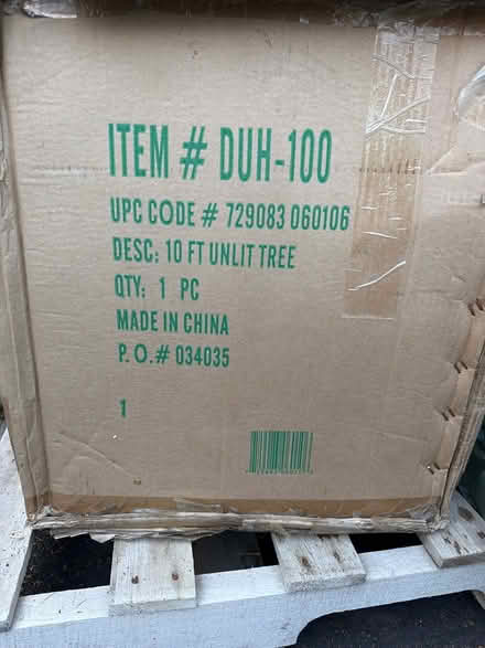 Photo of free Artificial Christmas Tree (Near Burger King) #1