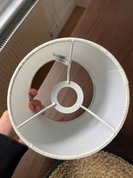 Photo of free white lamp shade (East Dulwich SE15) #3