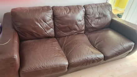 Photo of free 3 seater settee (Connah's Quay) #2
