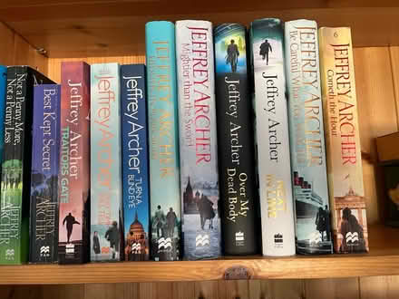 Photo of free Jeffery Archer books (trowbridge, BA14) #2