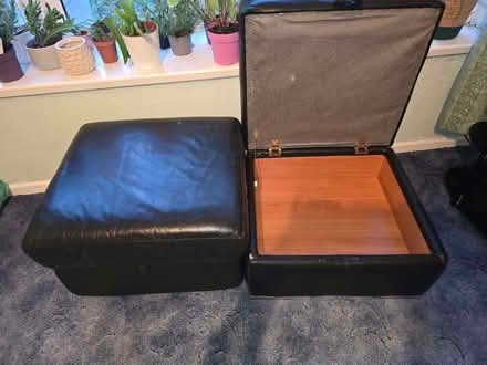Photo of free Brown Leather Sofa Set (Kimberworth S61) #2