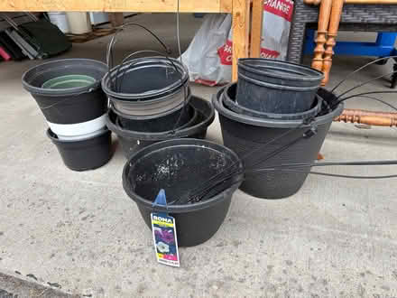 Photo of free Plastic plant pots (Prince of Wales at Meadowlands) #3