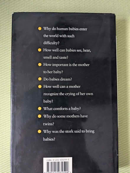 Photo of free Babywatching Book by Desmond Morris (Beulah Hill SE19) #2