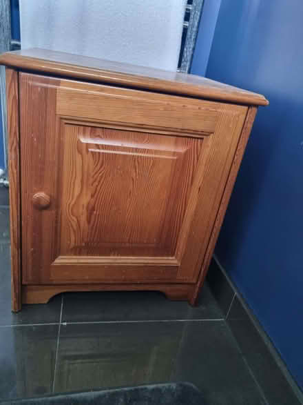 Photo of free Small wooden cabnet (Bennetts End HP3) #1
