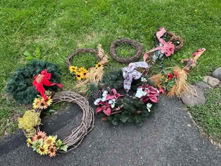 Photo of free Wreaths/craft materials (Bernardsville) #1