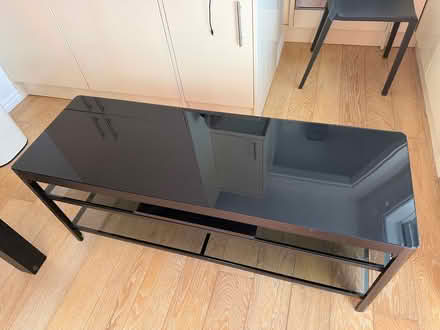 Photo of free Glass side table (low) (St john’s wood NW8) #2